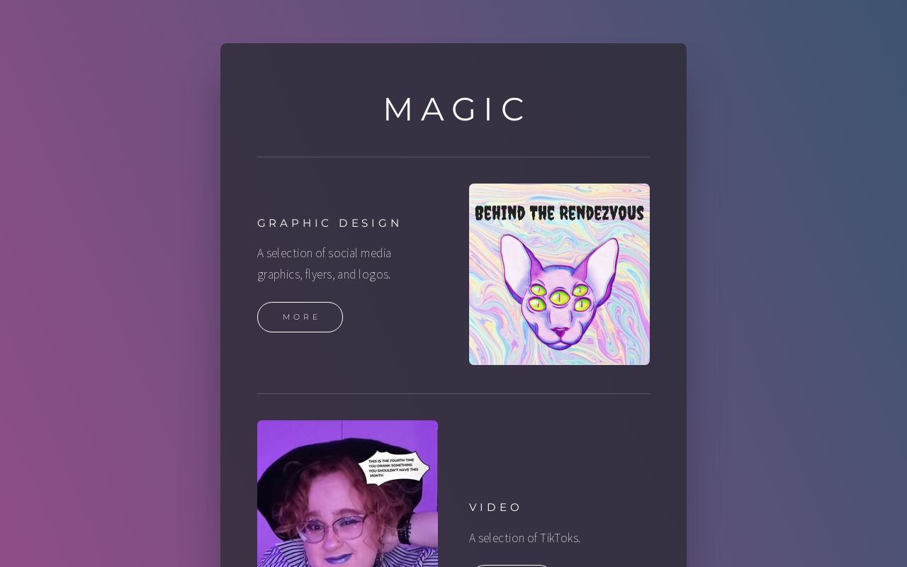 Magic Smith Portfolio